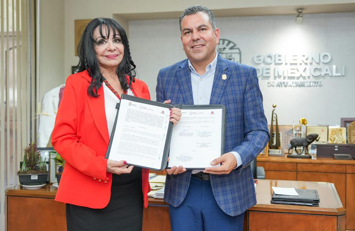 Firman convenio Ayuntamimento de Mexicali y COEPRIS - The Baja Post