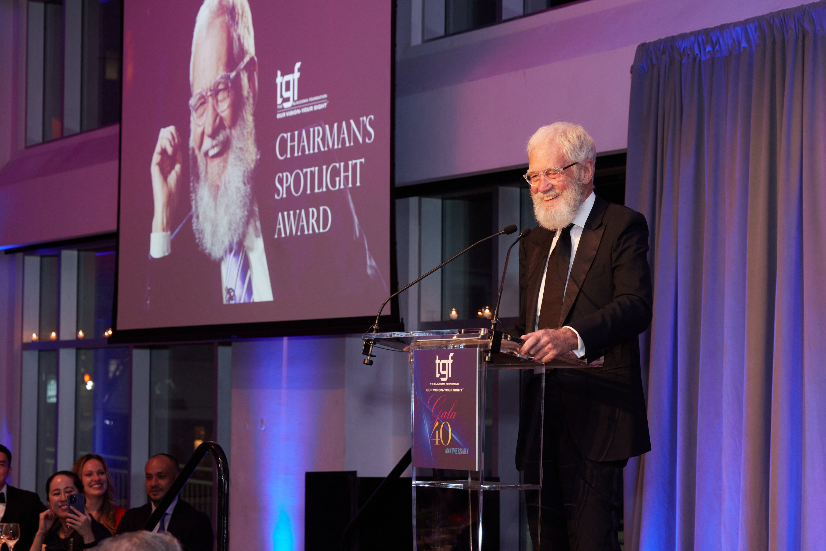 DAVID LETTERMAN RECEIVES GLAUCOMA FOUNDATION’S SPOTLIGHT AWARD - The ...